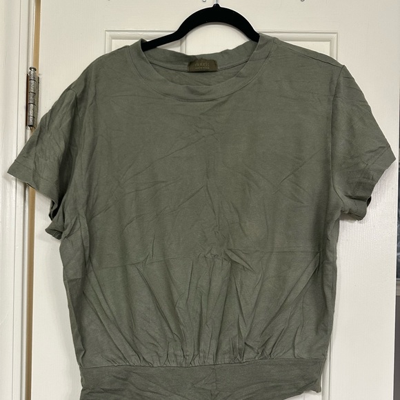 nuuds Tops - Nuuds women’s everyday t shirt body suit in dark olive